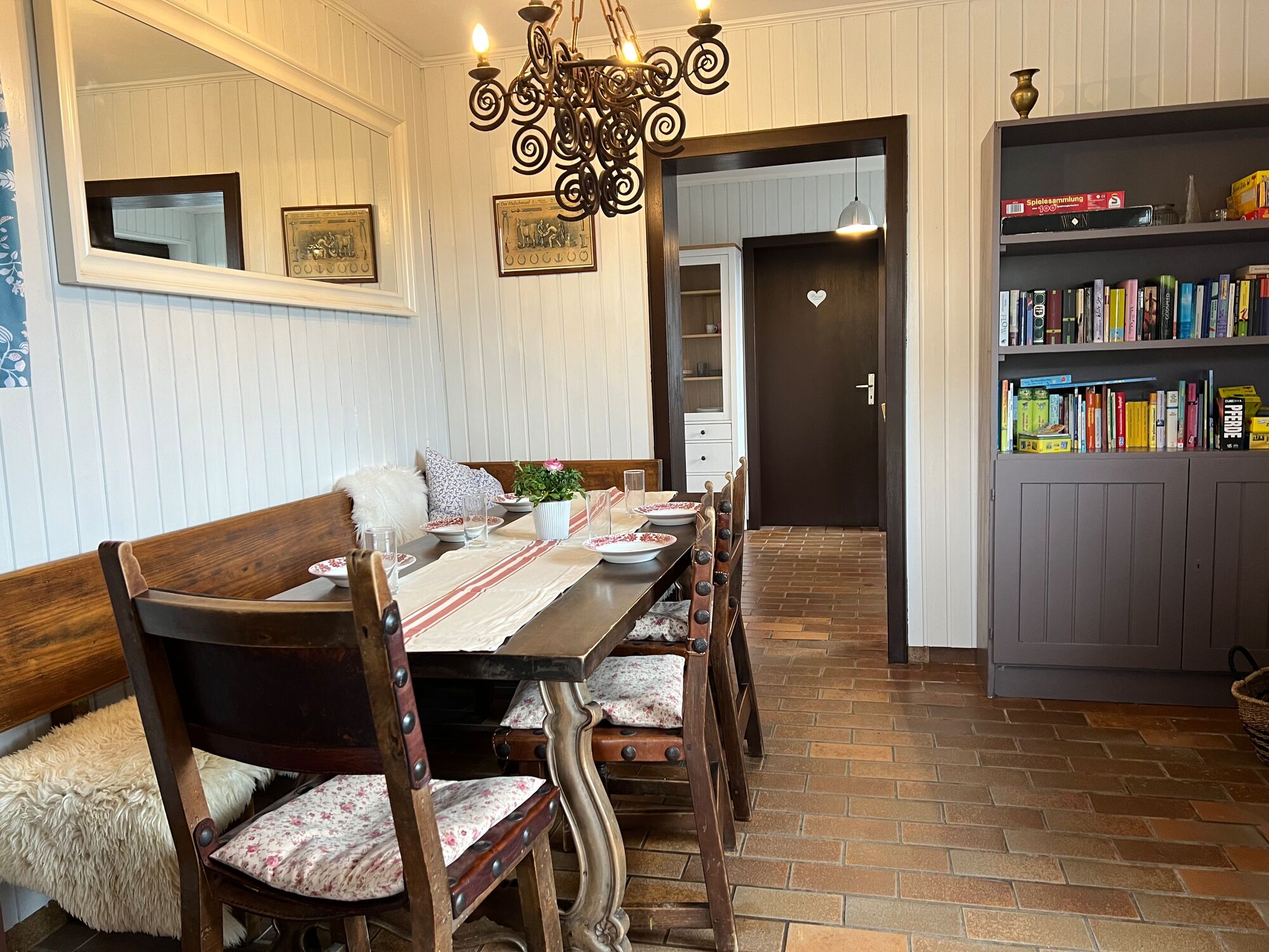 Das Reiterstüberl auf dem Landgut Pfauenhof in der Eifel